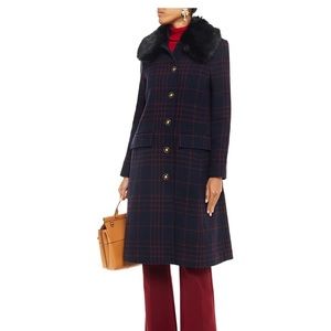 Tory Burch Wool Blend Coat